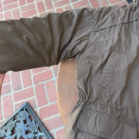 Men’s towncraft vintage heavy duty down utility jacket XL/ Has a few stains - Picture 2 of 7